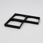 2x2 Rahmen für 2x u::Lux Display & AddOn (Weiss)
